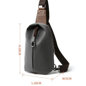 Grey Techwear Sling Bag