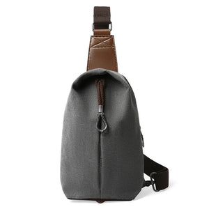Grey Techwear Sling Bag