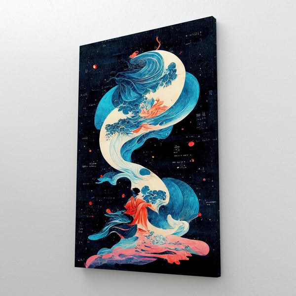 Cosmos Knowledge Canvas - Techwear Art | CYBER TECHWEAR®