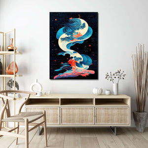 Cosmos Knowledge Canvas - Techwear Art | CYBER TECHWEAR®