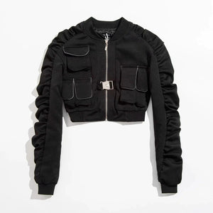 Techwear Crop Jacket