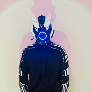 Warrior Cyberpunk Helmet | CYBER TECHWEAR®