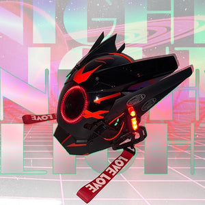 Helmet Cyberpunk Futuristic  | CYBER TECHWEAR®