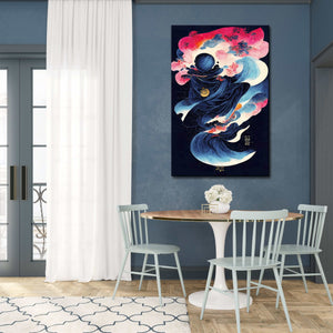 Cyberpunk Knowledge Canvas Print