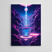 Cyberpunk City Canvas