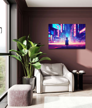 Cyberpunk Canvas - Techwear art