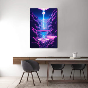 Cyberpunk City Canvas -Techwear Art | CYBER TECHWEAR®