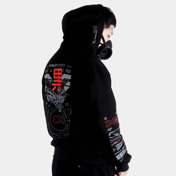 Cyberpunk Hoodie Tech Wear | CYBER TECHWEAR®