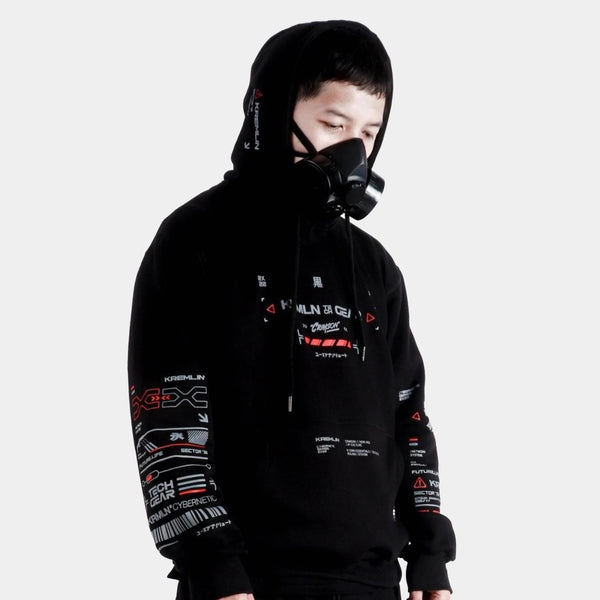Cyberpunk Hoodie Tech Wear