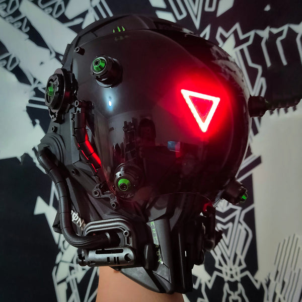 Cyberpunk Helmet Concept Art