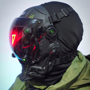 Cyberpunk Helmet Concept Art | CYBER TECHWEAR®