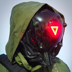 Cyberpunk Helmet Concept Art | CYBER TECHWEAR®