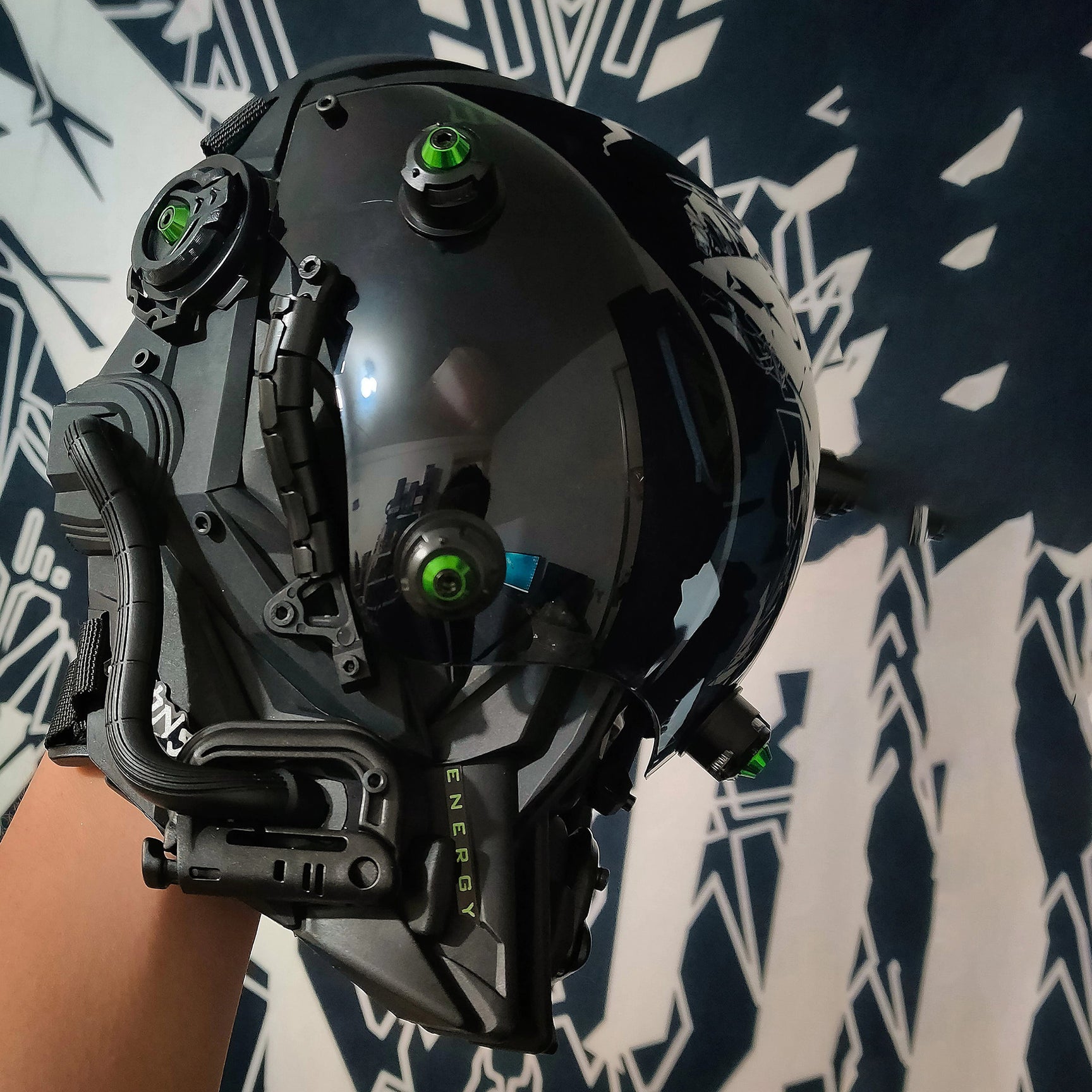 Cyberpunk Helmet Concept Art CYBER TECHWEAR®