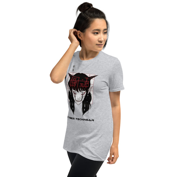 Devil Female Cyberpunk T Shirt