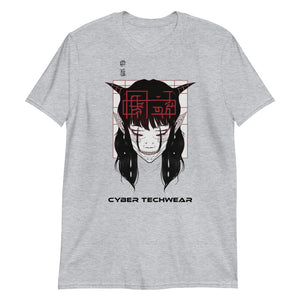 Devil Female Cyberpunk T Shirt