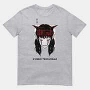 Camiseta Cyberpunk femenina del diablo