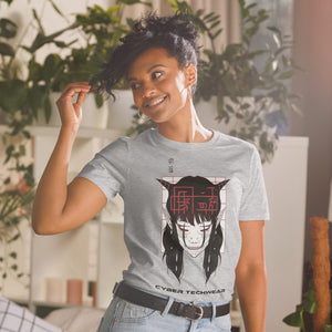 Devil Female Cyberpunk T Shirt