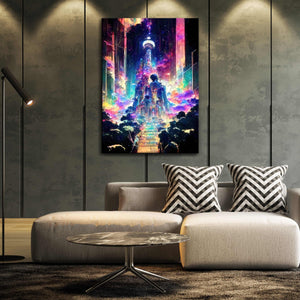 DMT City Cyberpunk Art | CYBER TECHWEAR®