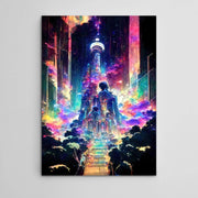 DMT City Cyberpunk Art