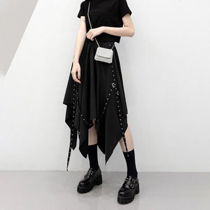 Irregular Techwear Skirt