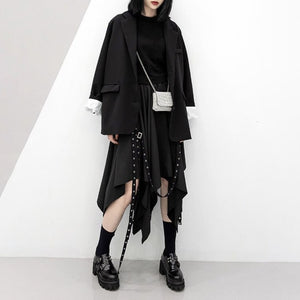 Irregular Techwear Skirt