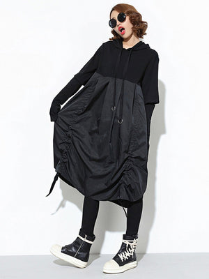 Techwear Hoodie Dress