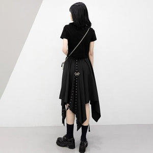 Irregular Techwear Skirt