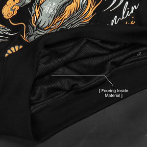 Embroidered Hoodie Tech Wear