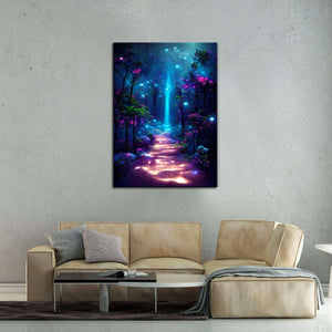 Forest Fantasy Canvas Print - Trippy Art | MusaArtGallery™