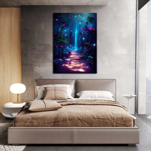 Forest Fantasy Canvas Print - Trippy Art | MusaArtGallery™