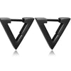 Boucle d'oreille triangulaire Techwear