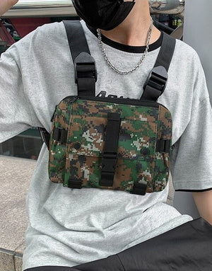 Chest Bag Camo | CYBER TECHWEAR®