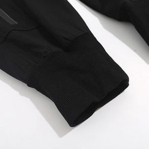 Black Tech Wear Pants