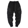 Black Tech Wear Pants