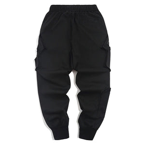 Black Tech Wear Pants