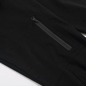 Black Tech Wear Pants