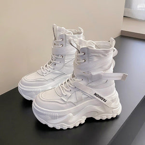 Tech Wear Boots White