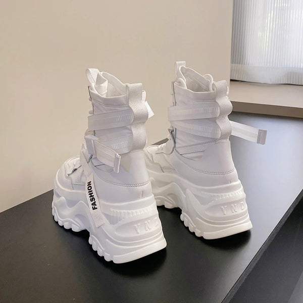Tech Wear Boots White