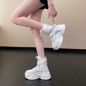 Tech Wear Boots White