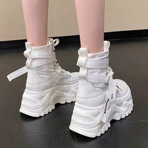 Tech Wear Boots White