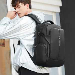 Black Futuristic Backpack