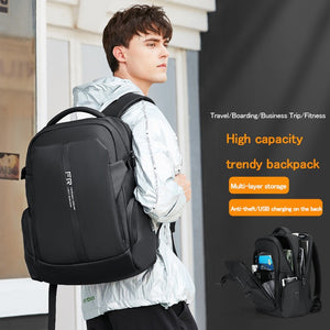 Black Futuristic Backpack
