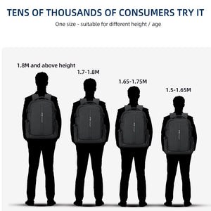 Black Futuristic Backpack