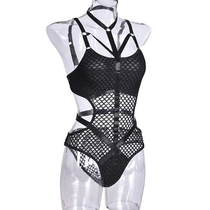 Fishnet TechWear Bodysuit | CYBER TECHWEAR®