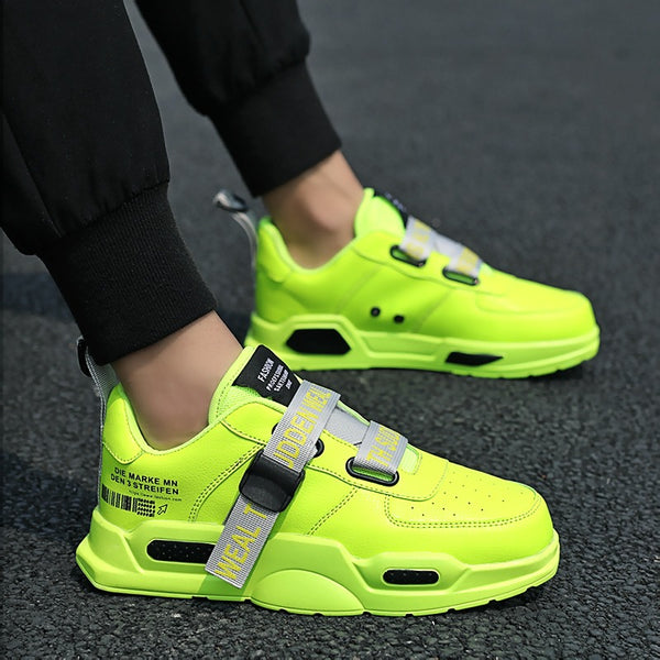 Fluorescent Techwear Sneakers