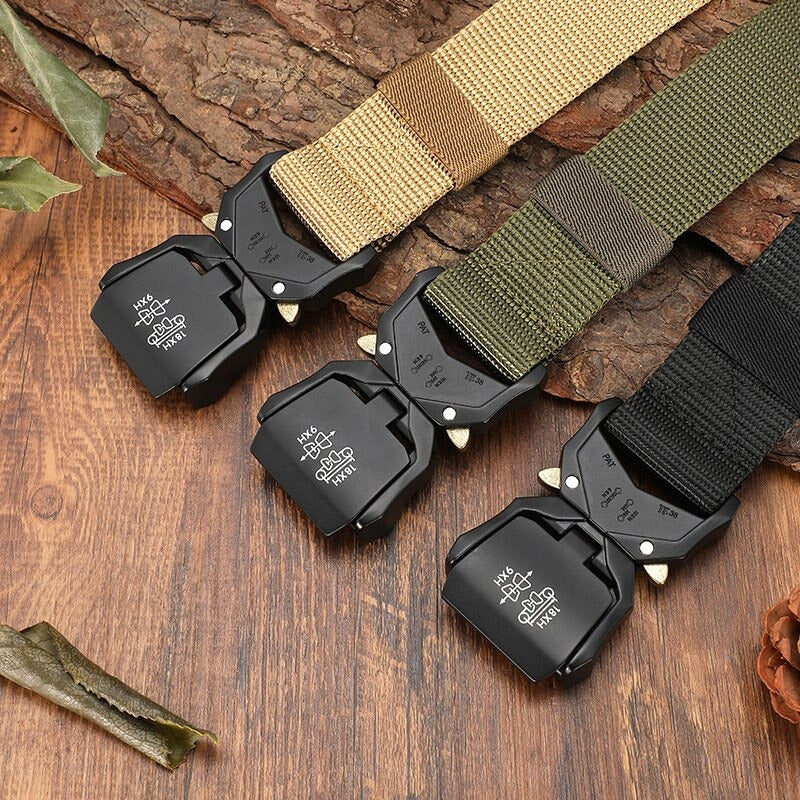 Techwear Metal Belt