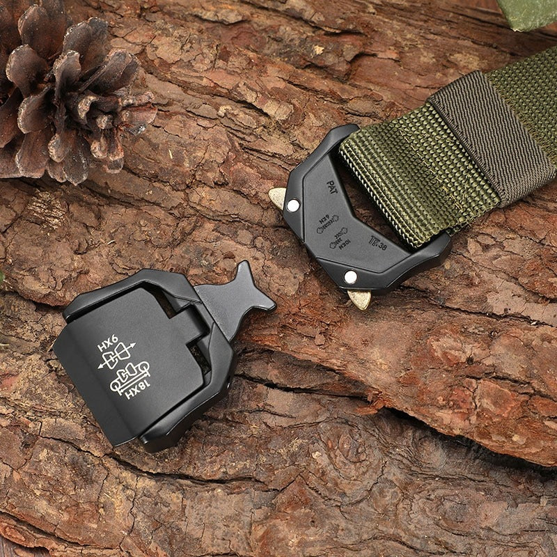 Techwear Metal Belt