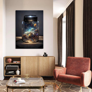 Galaxy Jar Cyberpunk Art | CYBER TECHWEAR®