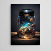 Galaxy Jar Cyberpunk Art