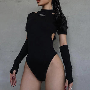 Trendy cyberpunk Bodysuit